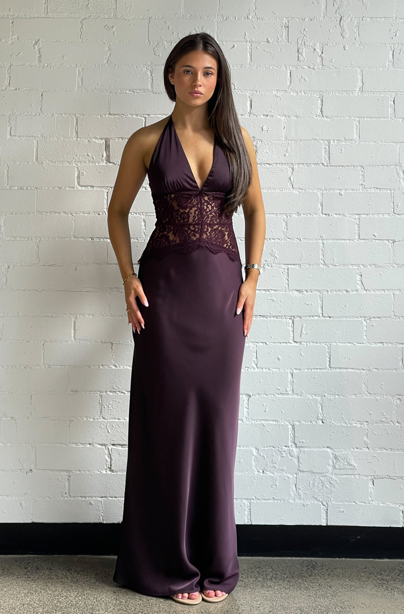 alexis purple lace dress Alexis Thalssa Dress in Fuchsia Dot