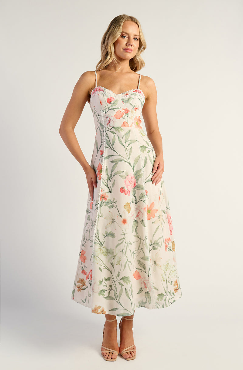 Flora Midi Dress
