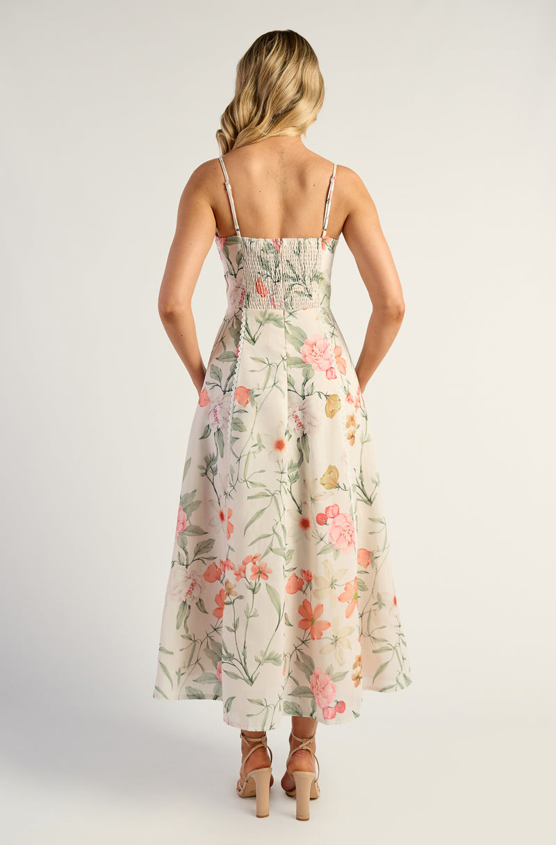 Flora Midi Dress