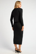 Marianne Midi Knit Skirt