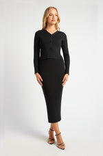 Marianne Midi Knit Skirt