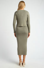 Marianne Midi Knit Skirt