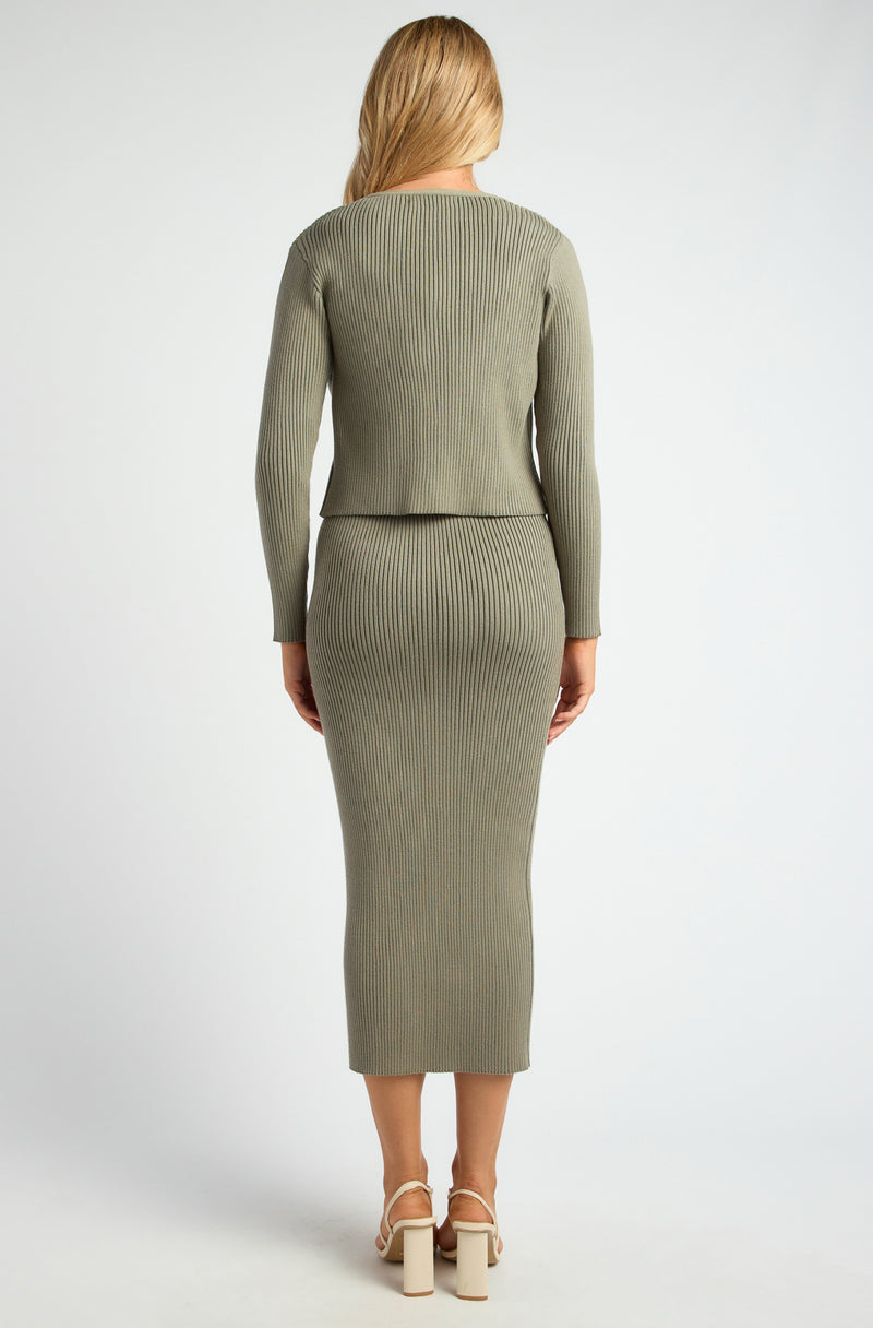 Marianne Midi Knit Skirt