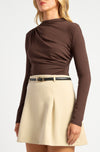 Karina Jersey Top | Expresso