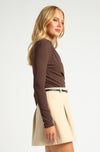 Karina Jersey Top | Expresso