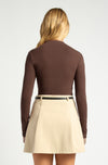 Karina Jersey Top | Expresso