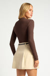 Karina Jersey Top | Expresso