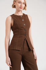 Kaylani Denim Vest
