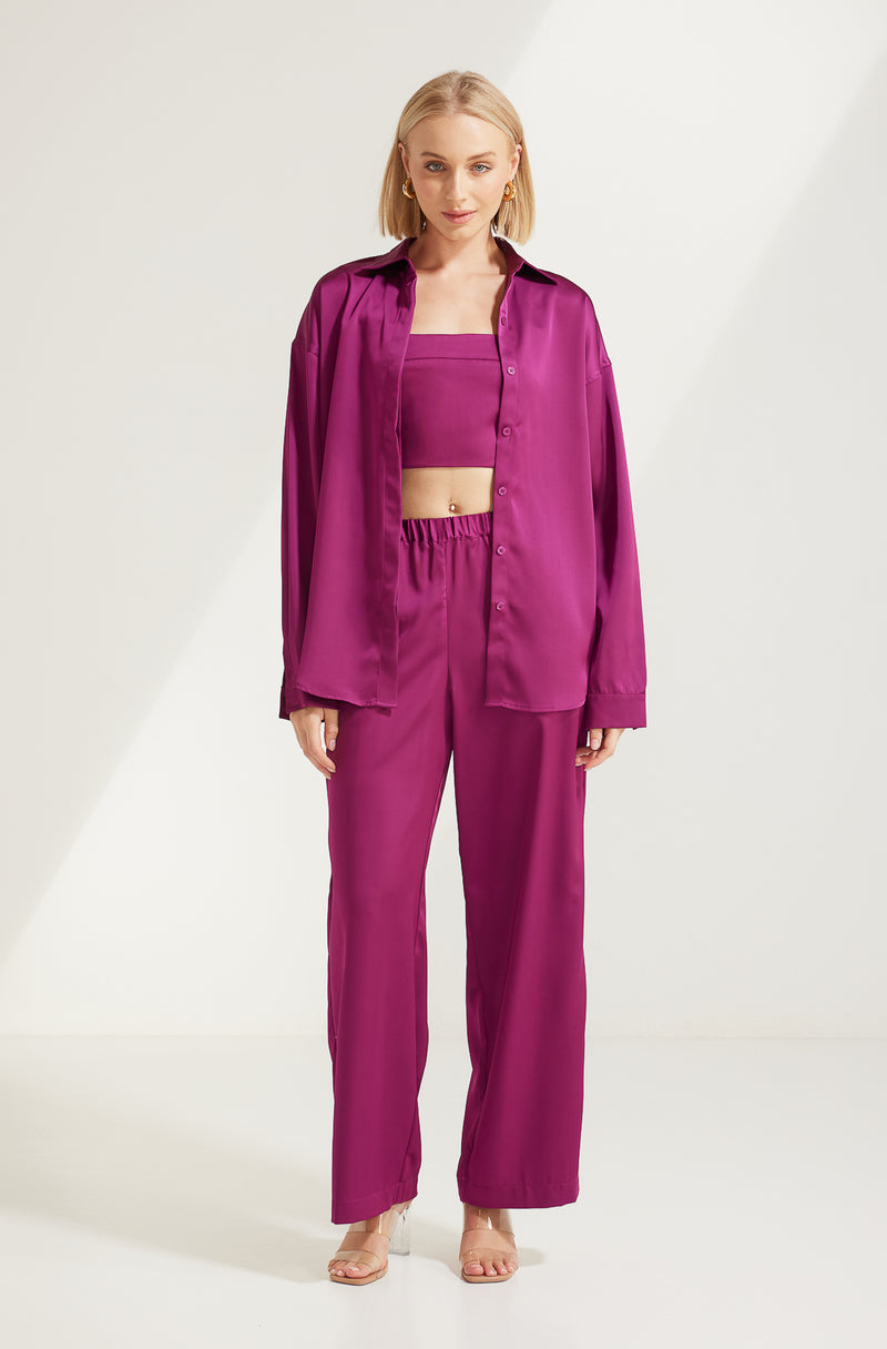 Sunday Satin Shirt