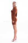 Deja Vu Mini Dress | Long Sleeves